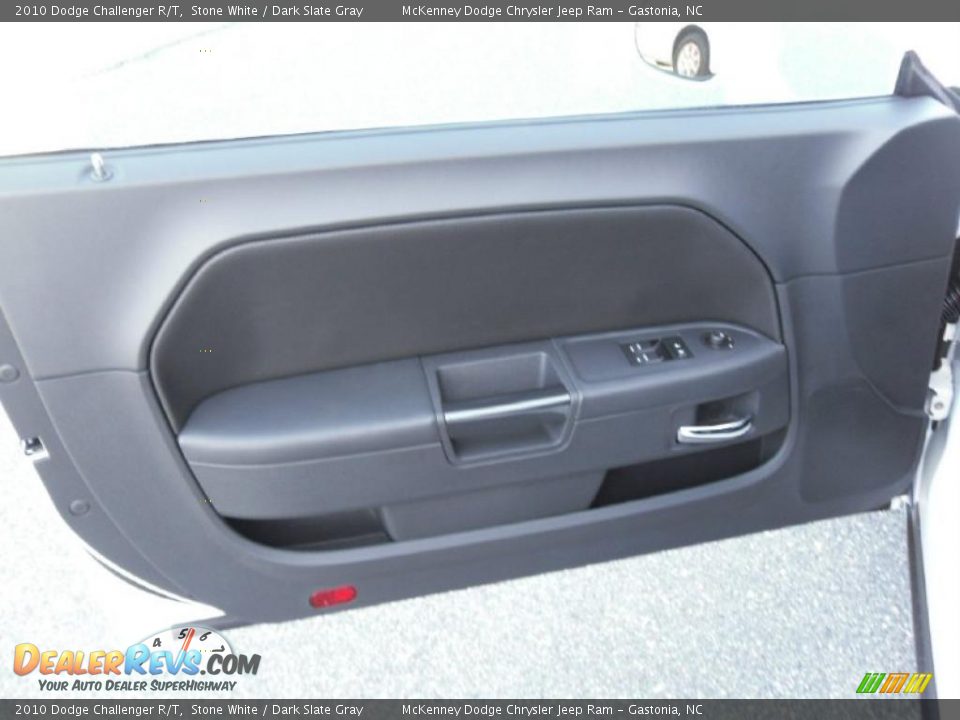 2010 Dodge Challenger R/T Stone White / Dark Slate Gray Photo #7