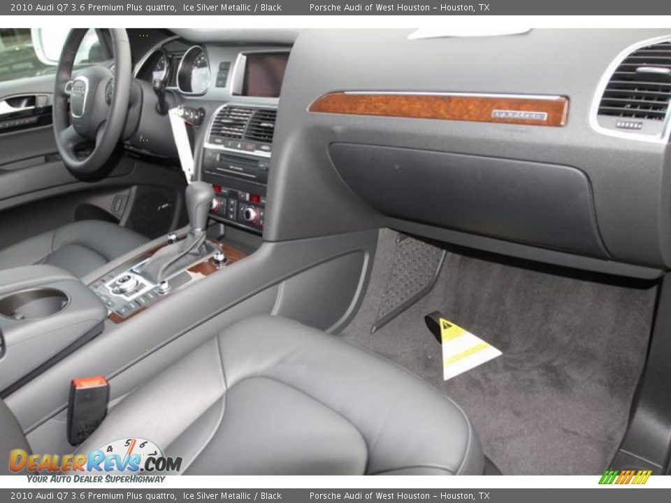 2010 Audi Q7 3.6 Premium Plus quattro Ice Silver Metallic / Black Photo #13