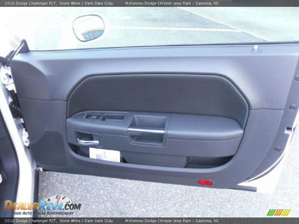 2010 Dodge Challenger R/T Stone White / Dark Slate Gray Photo #16