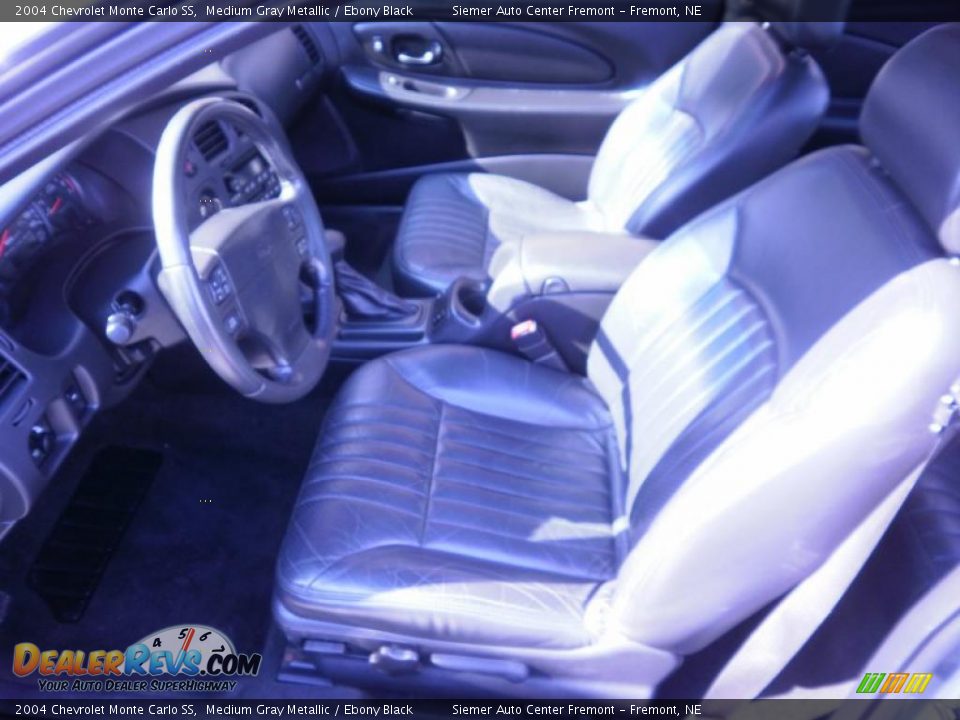 2004 Chevrolet Monte Carlo SS Medium Gray Metallic / Ebony Black Photo #16
