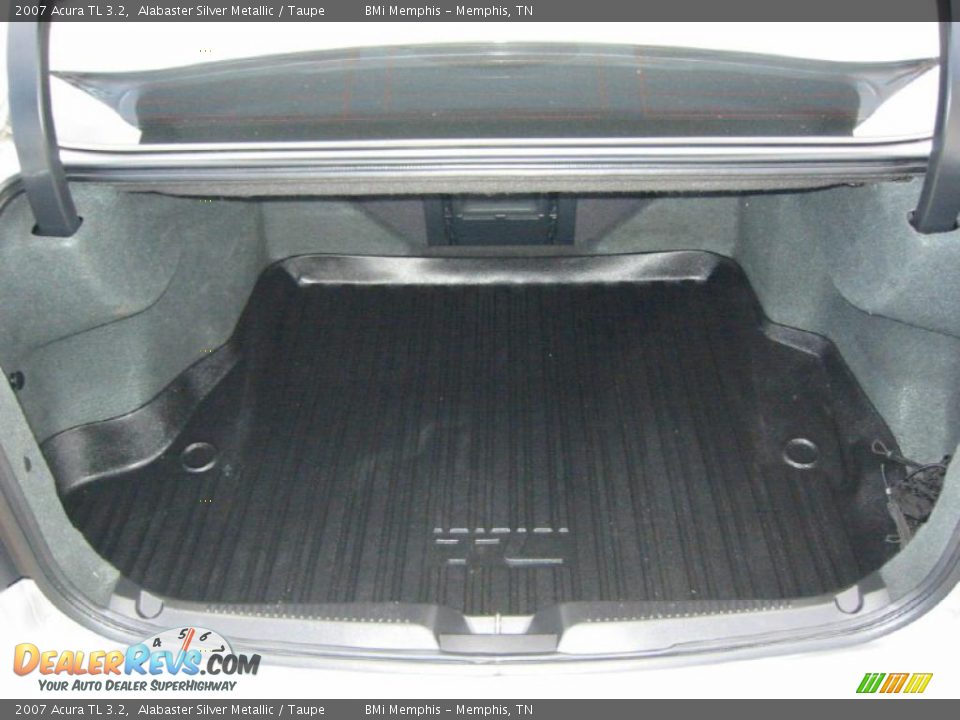 2007 Acura TL 3.2 Alabaster Silver Metallic / Taupe Photo #34