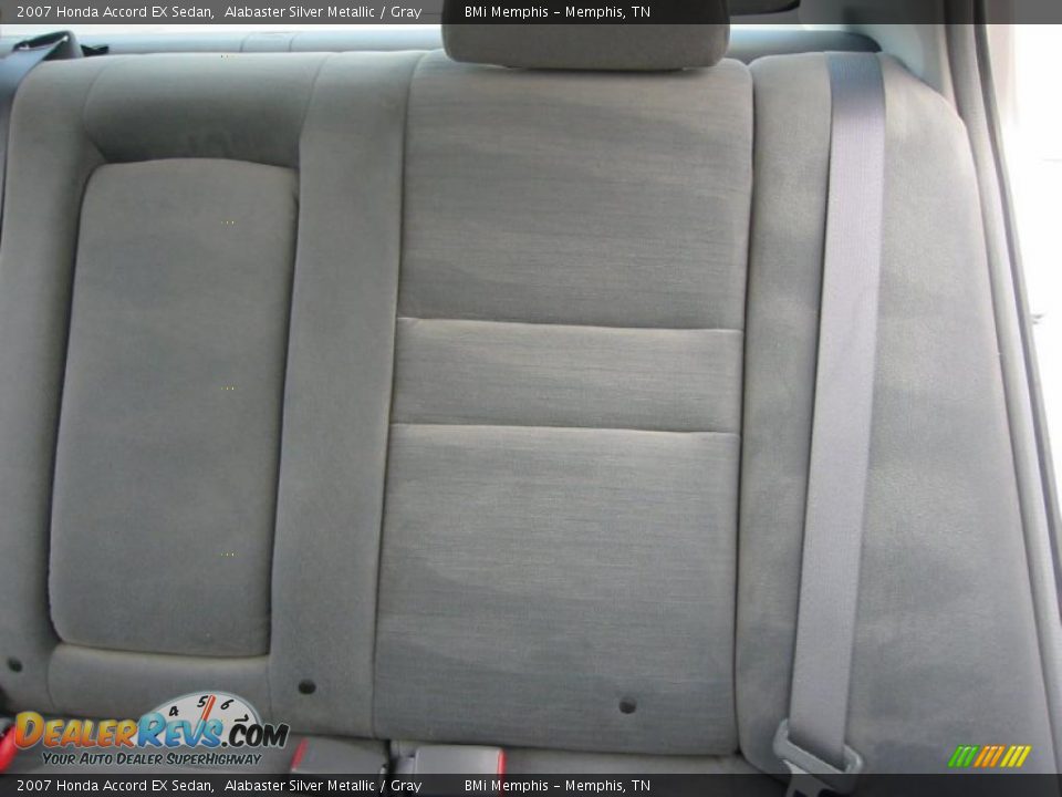 2007 Honda Accord EX Sedan Alabaster Silver Metallic / Gray Photo #23