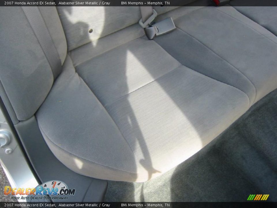 2007 Honda Accord EX Sedan Alabaster Silver Metallic / Gray Photo #27