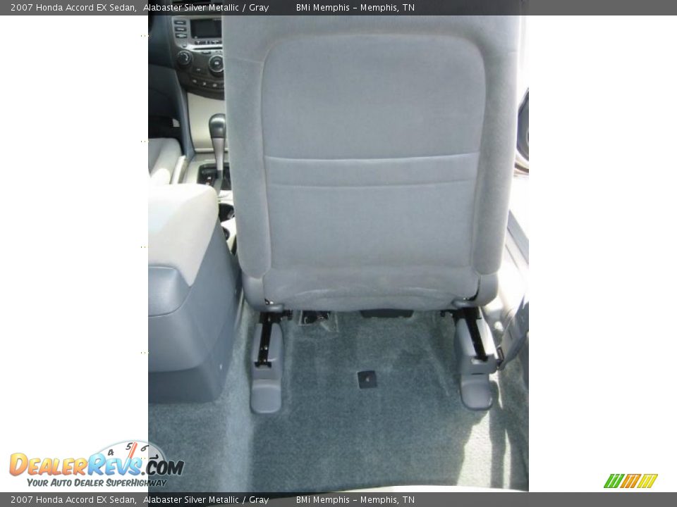 2007 Honda Accord EX Sedan Alabaster Silver Metallic / Gray Photo #29