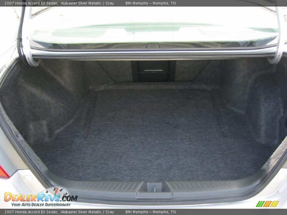 2007 Honda Accord EX Sedan Alabaster Silver Metallic / Gray Photo #33
