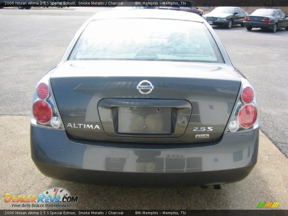 2006 Nissan Altima 2.5 S Special Edition Smoke Metallic / Charcoal Photo #4