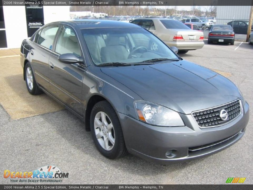 2006 Nissan Altima 2.5 S Special Edition Smoke Metallic / Charcoal Photo #7