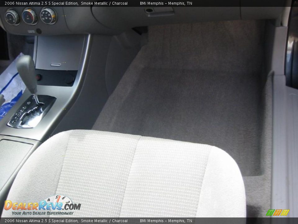 2006 Nissan Altima 2.5 S Special Edition Smoke Metallic / Charcoal Photo #15