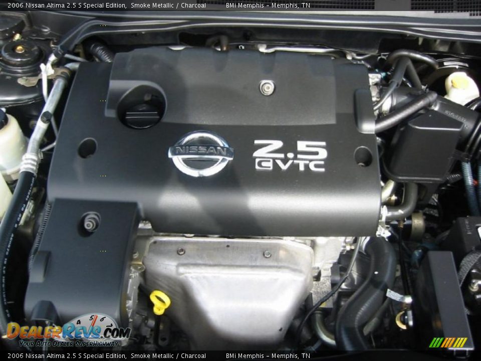 2006 Nissan Altima 2.5 S Special Edition Smoke Metallic / Charcoal Photo #17