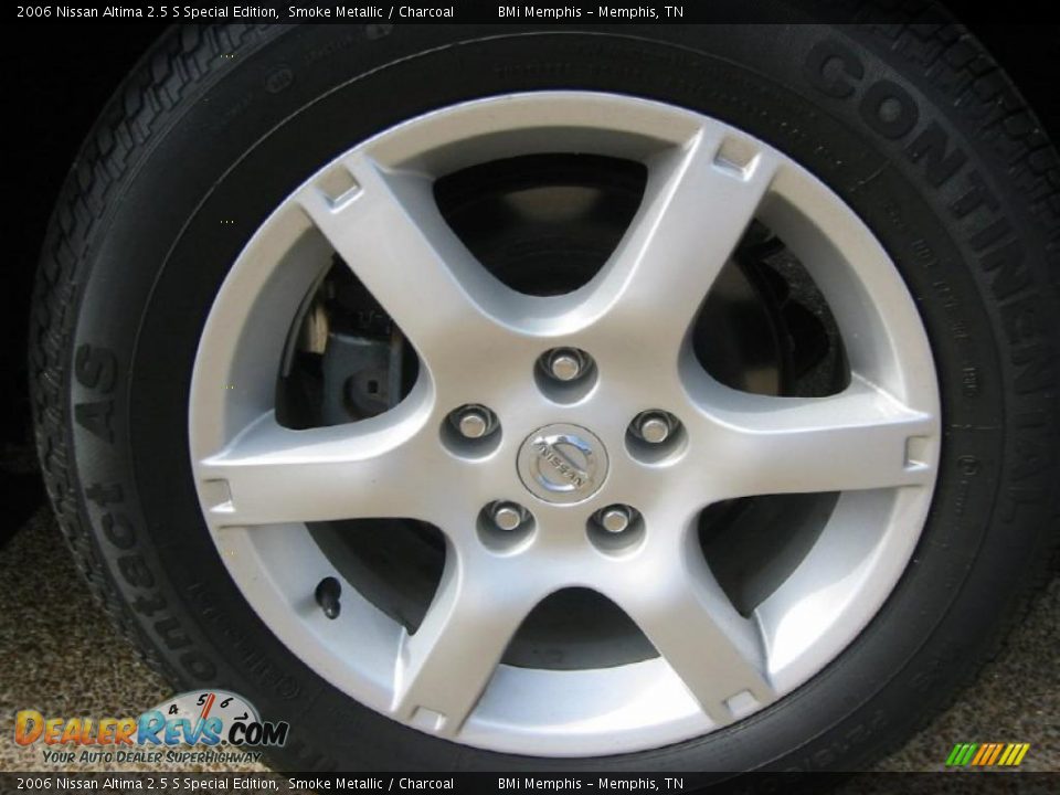 2006 Nissan Altima 2.5 S Special Edition Smoke Metallic / Charcoal Photo #21