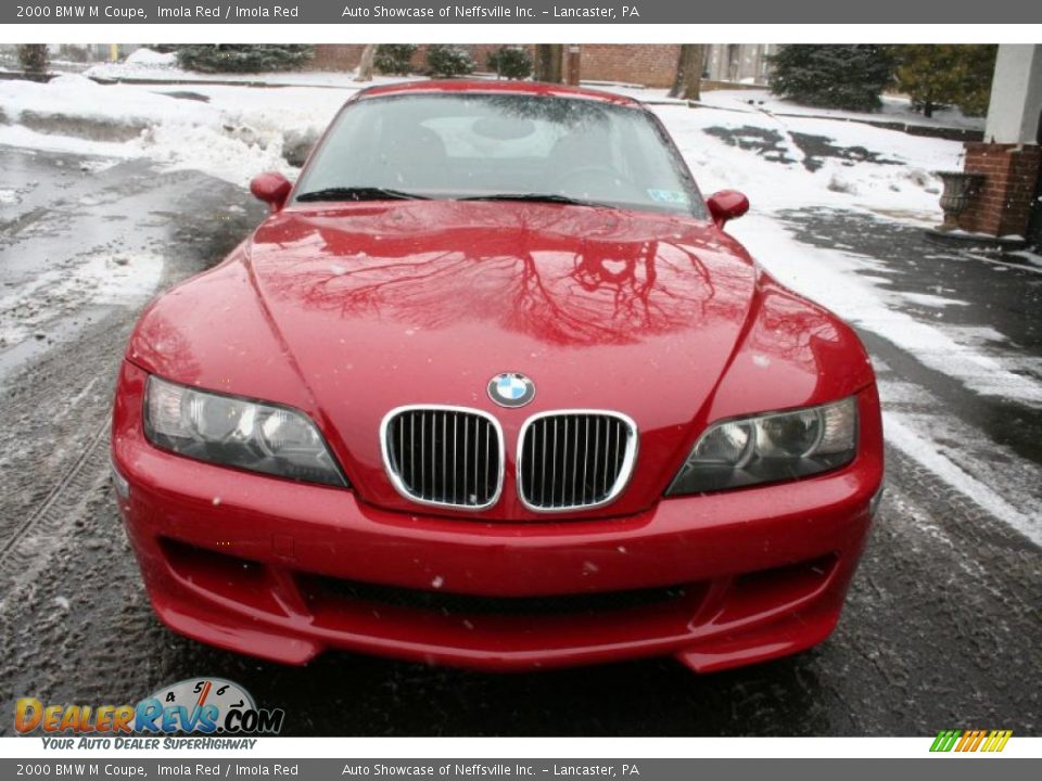 2000 BMW M Coupe Imola Red / Imola Red Photo #2