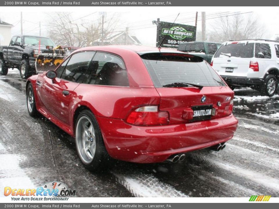 2000 BMW M Coupe Imola Red / Imola Red Photo #4