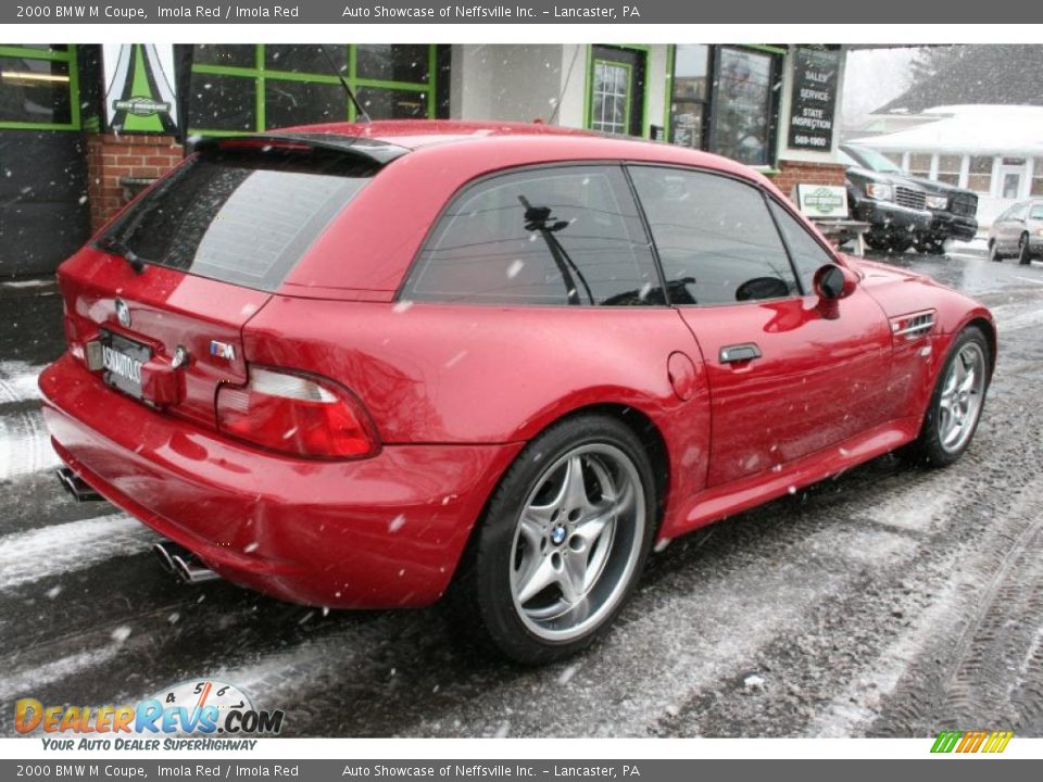 2000 BMW M Coupe Imola Red / Imola Red Photo #6