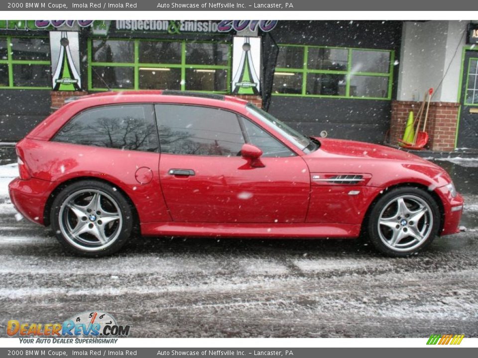 2000 BMW M Coupe Imola Red / Imola Red Photo #7