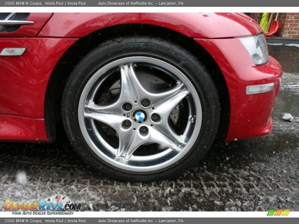 2000 BMW M Coupe Imola Red / Imola Red Photo #9
