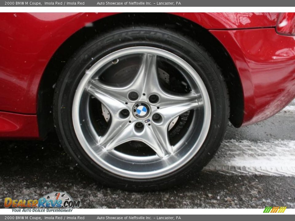 2000 BMW M Coupe Imola Red / Imola Red Photo #11