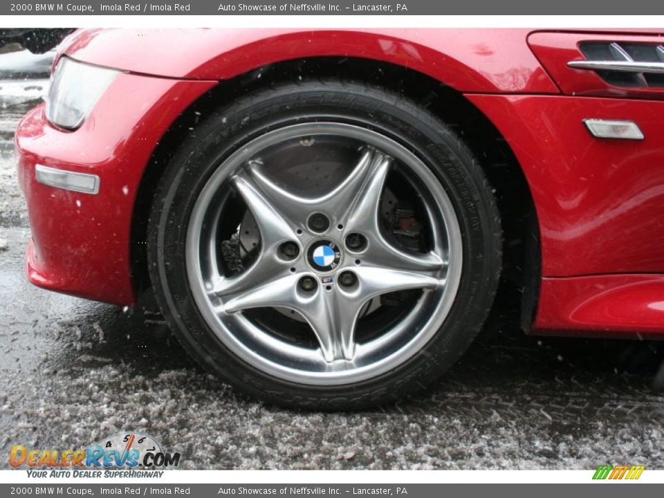 2000 BMW M Coupe Imola Red / Imola Red Photo #12