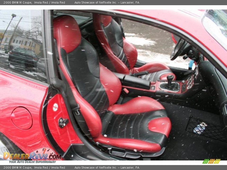 2000 BMW M Coupe Imola Red / Imola Red Photo #15
