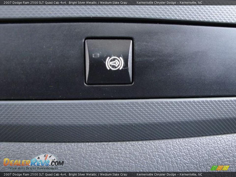 2007 Dodge Ram 2500 SLT Quad Cab 4x4 Bright Silver Metallic / Medium Slate Gray Photo #28