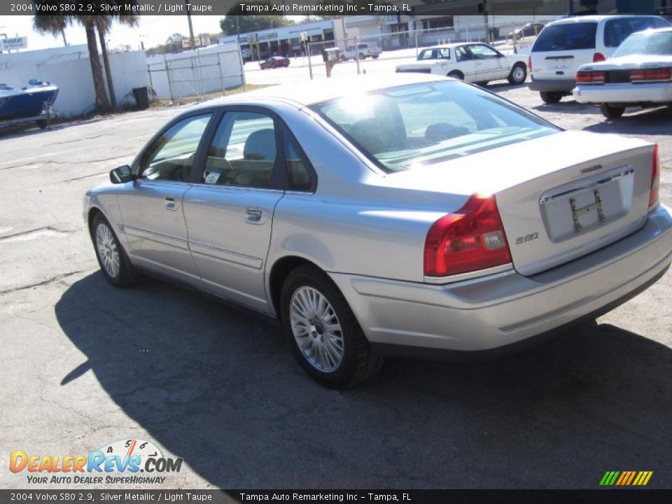 2004 Volvo S80 2.9 Silver Metallic / Light Taupe Photo #3