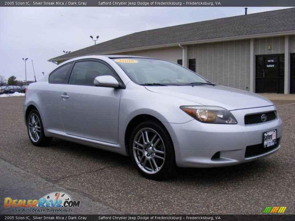 2005 Scion tC Silver Streak Mica / Dark Gray Photo #3