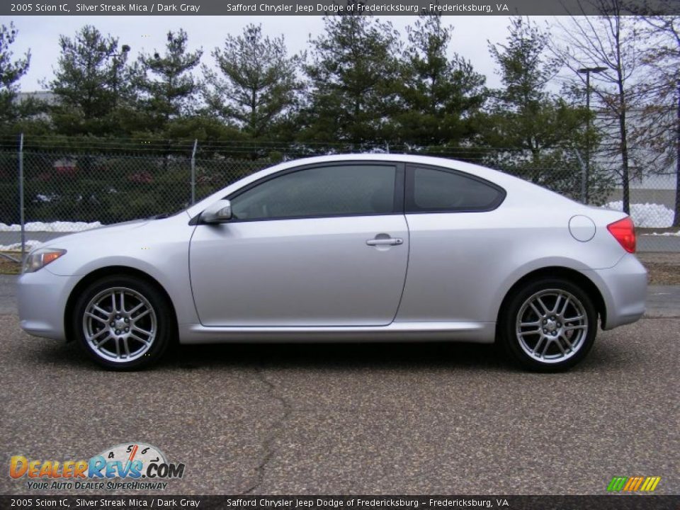 2005 Scion tC Silver Streak Mica / Dark Gray Photo #8