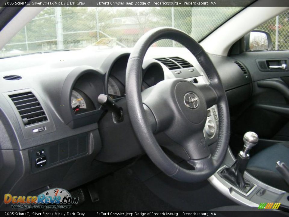 2005 Scion tC Silver Streak Mica / Dark Gray Photo #12