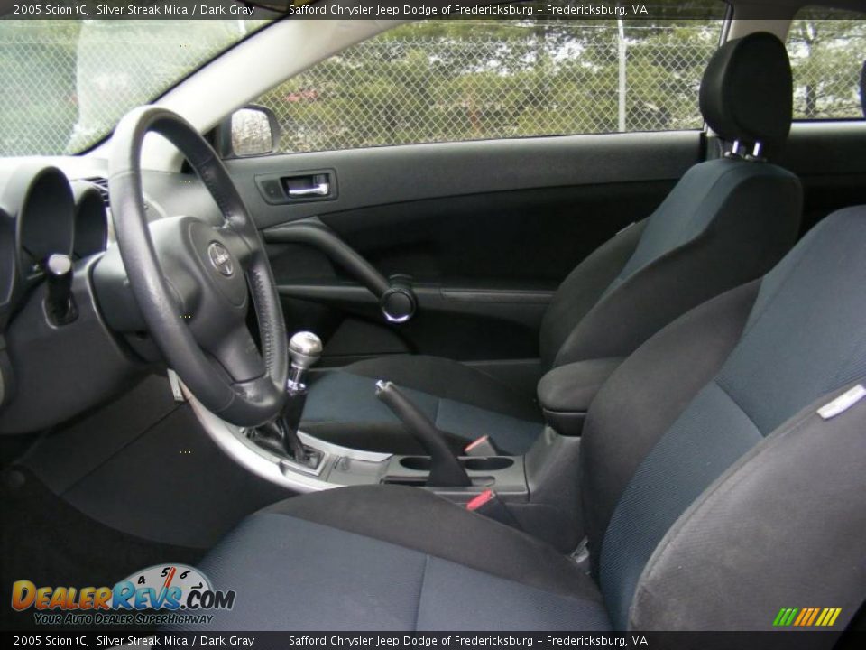 2005 Scion tC Silver Streak Mica / Dark Gray Photo #13