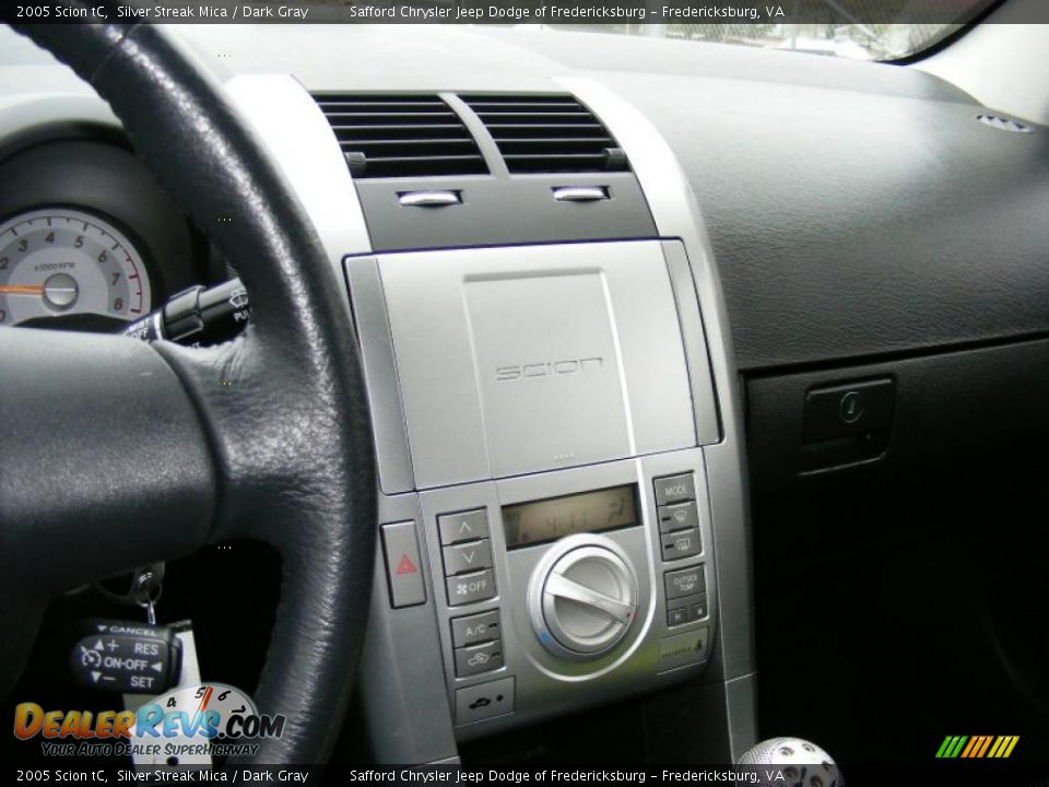 2005 Scion tC Silver Streak Mica / Dark Gray Photo #22