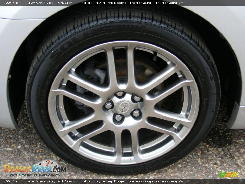 2005 Scion tC Silver Streak Mica / Dark Gray Photo #31