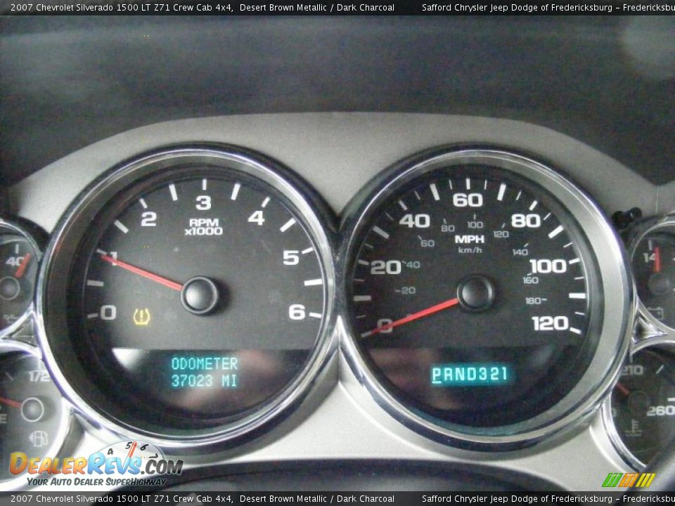 2007 Chevrolet Silverado 1500 LT Z71 Crew Cab 4x4 Desert Brown Metallic / Dark Charcoal Photo #9