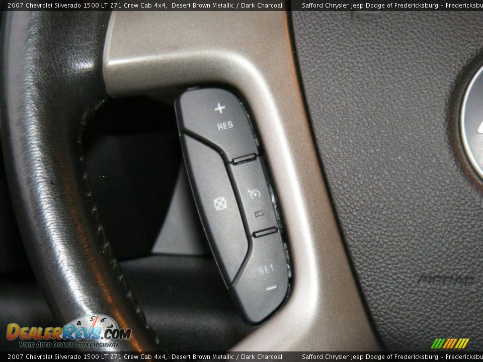 2007 Chevrolet Silverado 1500 LT Z71 Crew Cab 4x4 Desert Brown Metallic / Dark Charcoal Photo #11