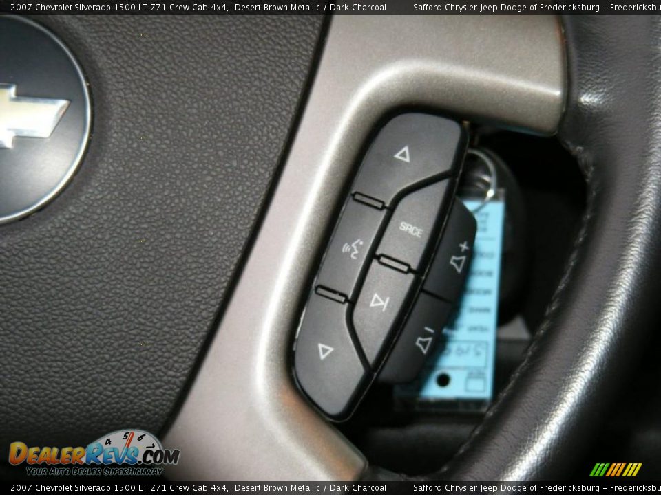 2007 Chevrolet Silverado 1500 LT Z71 Crew Cab 4x4 Desert Brown Metallic / Dark Charcoal Photo #12
