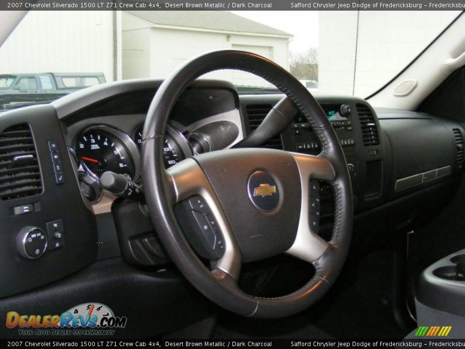 2007 Chevrolet Silverado 1500 LT Z71 Crew Cab 4x4 Desert Brown Metallic / Dark Charcoal Photo #14