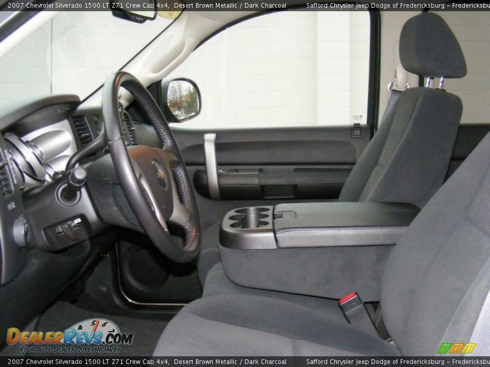 2007 Chevrolet Silverado 1500 LT Z71 Crew Cab 4x4 Desert Brown Metallic / Dark Charcoal Photo #15