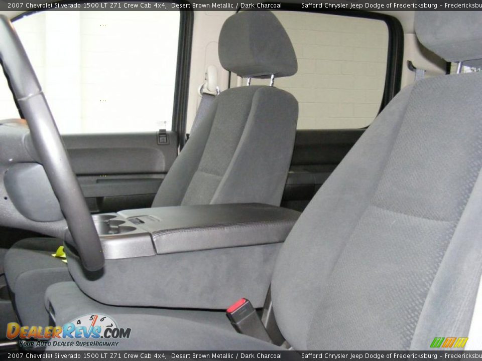 2007 Chevrolet Silverado 1500 LT Z71 Crew Cab 4x4 Desert Brown Metallic / Dark Charcoal Photo #16