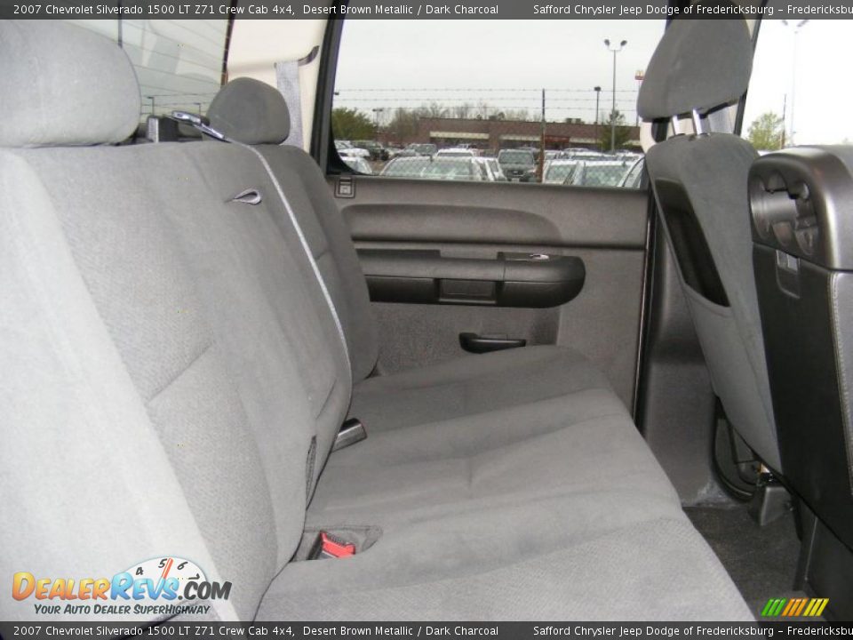 2007 Chevrolet Silverado 1500 LT Z71 Crew Cab 4x4 Desert Brown Metallic / Dark Charcoal Photo #25