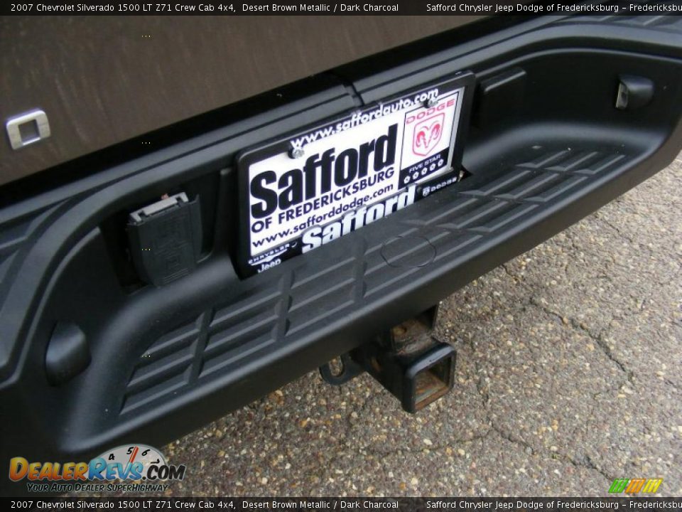 2007 Chevrolet Silverado 1500 LT Z71 Crew Cab 4x4 Desert Brown Metallic / Dark Charcoal Photo #33