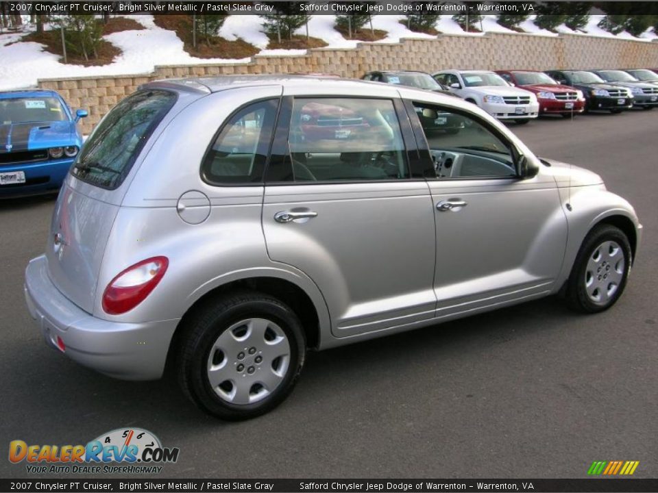 2007 Chrysler PT Cruiser Bright Silver Metallic / Pastel Slate Gray Photo #2