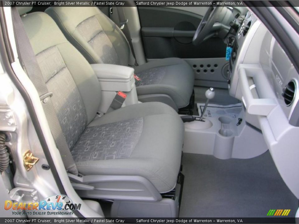 2007 Chrysler PT Cruiser Bright Silver Metallic / Pastel Slate Gray Photo #3