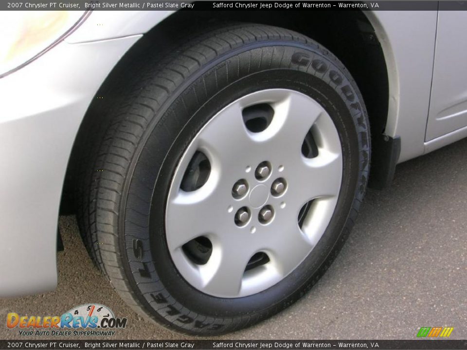 2007 Chrysler PT Cruiser Bright Silver Metallic / Pastel Slate Gray Photo #7
