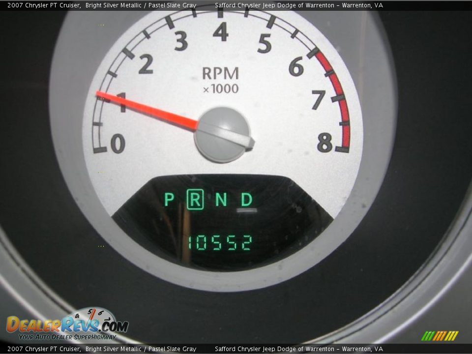 2007 Chrysler PT Cruiser Bright Silver Metallic / Pastel Slate Gray Photo #8