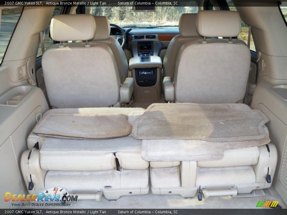 2007 GMC Yukon SLT Antique Bronze Metallic / Light Tan Photo #19