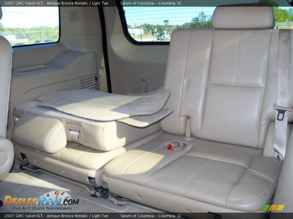 2007 GMC Yukon SLT Antique Bronze Metallic / Light Tan Photo #25