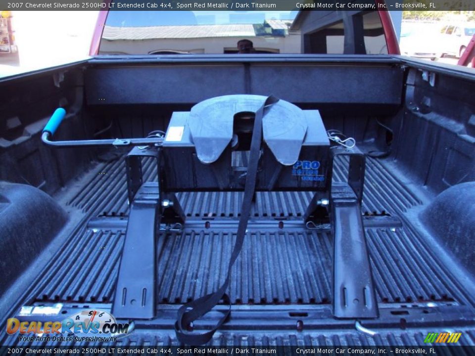 2007 Chevrolet Silverado 2500HD LT Extended Cab 4x4 Sport Red Metallic / Dark Titanium Photo #3