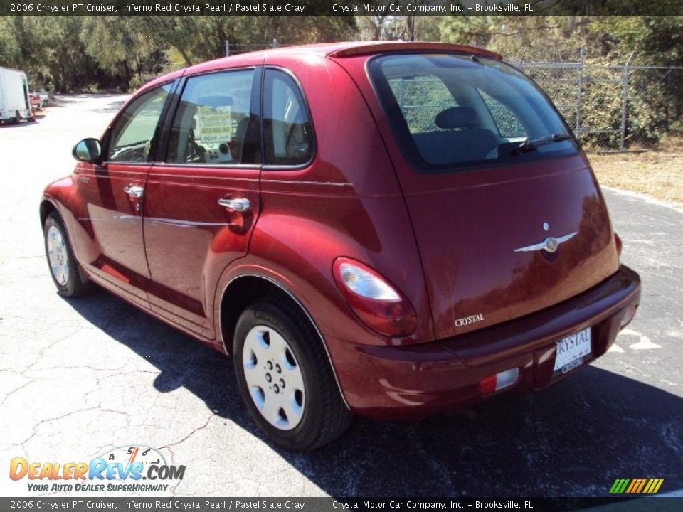 2006 Chrysler PT Cruiser Inferno Red Crystal Pearl / Pastel Slate Gray Photo #3