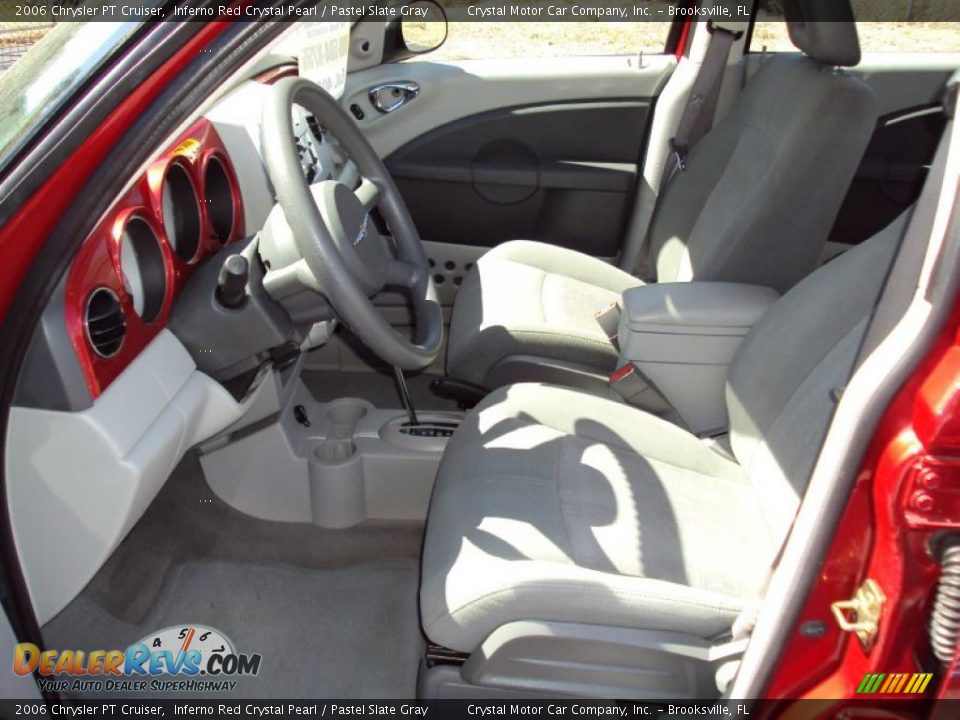 2006 Chrysler PT Cruiser Inferno Red Crystal Pearl / Pastel Slate Gray Photo #4