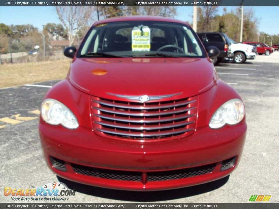 2006 Chrysler PT Cruiser Inferno Red Crystal Pearl / Pastel Slate Gray Photo #14