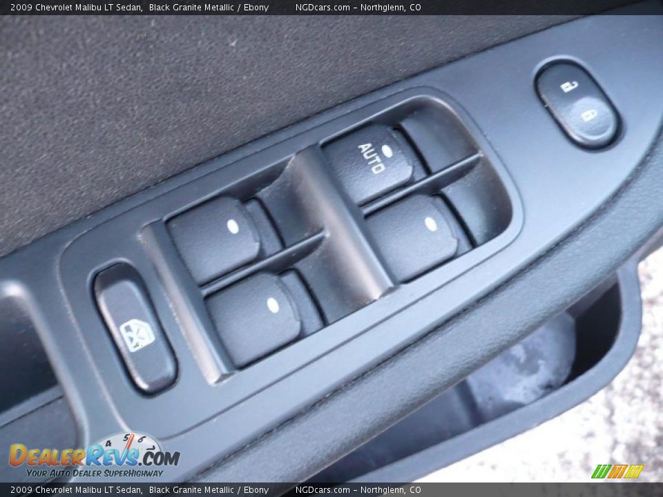 2009 Chevrolet Malibu LT Sedan Black Granite Metallic / Ebony Photo #8
