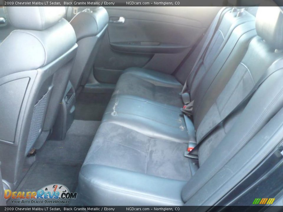 2009 Chevrolet Malibu LT Sedan Black Granite Metallic / Ebony Photo #10